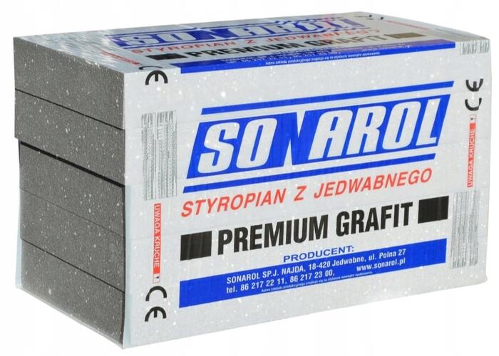 Grajewo ogłoszenia: Sprzedam 57 paczek styropianu sonarol 031, 15cm grafitowy. Posiadam...